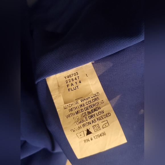 Venus blue blouse - Picture 7 of 8